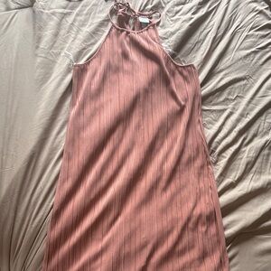 Women’s Elegant Sleeveless Pink Dress